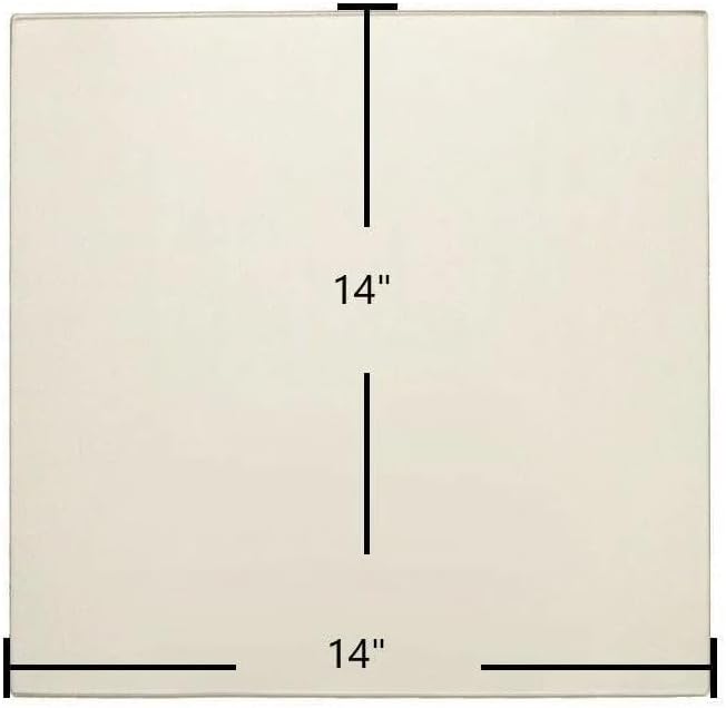 Enviro EF5 Ceramic Glass Panel – OEM Replacement (14" x 14") | Part #20-023