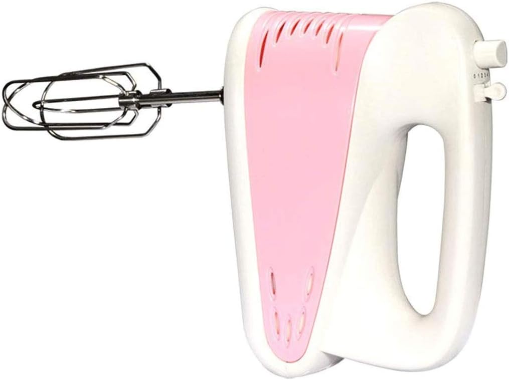 Electric Hand Mixer - Egg Beater Small Whisk Cake Mixer, Double Mixer, 5 Speed Settings, Stainless Steel