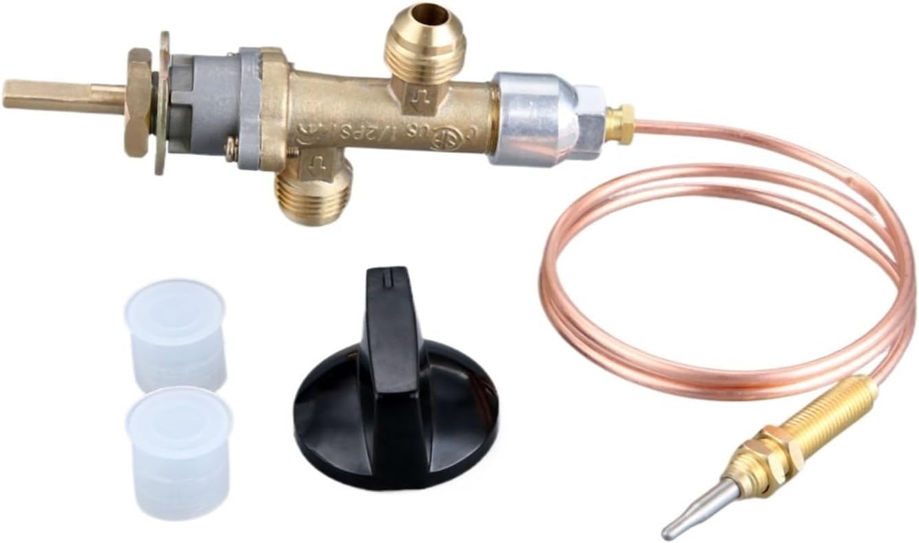Gas fire Pit Control Safety Valve Flame Failure Device Cock Gas Heater with thermocouple and knob