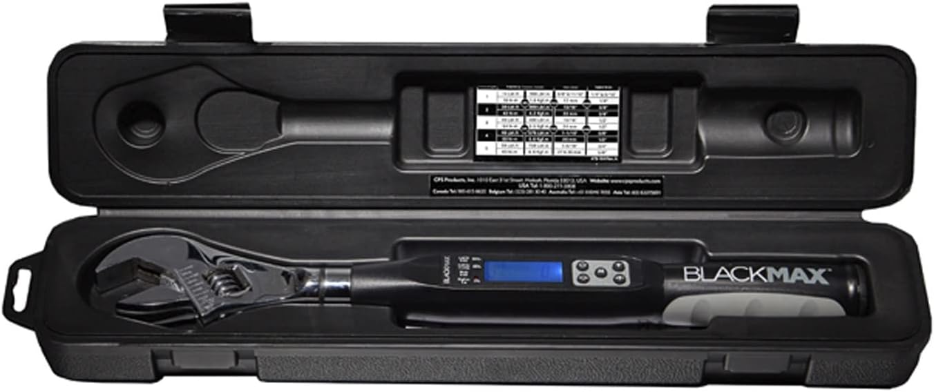 CPS BLACKMAX BTLDTW Adjustable Electronic Torque Wrench