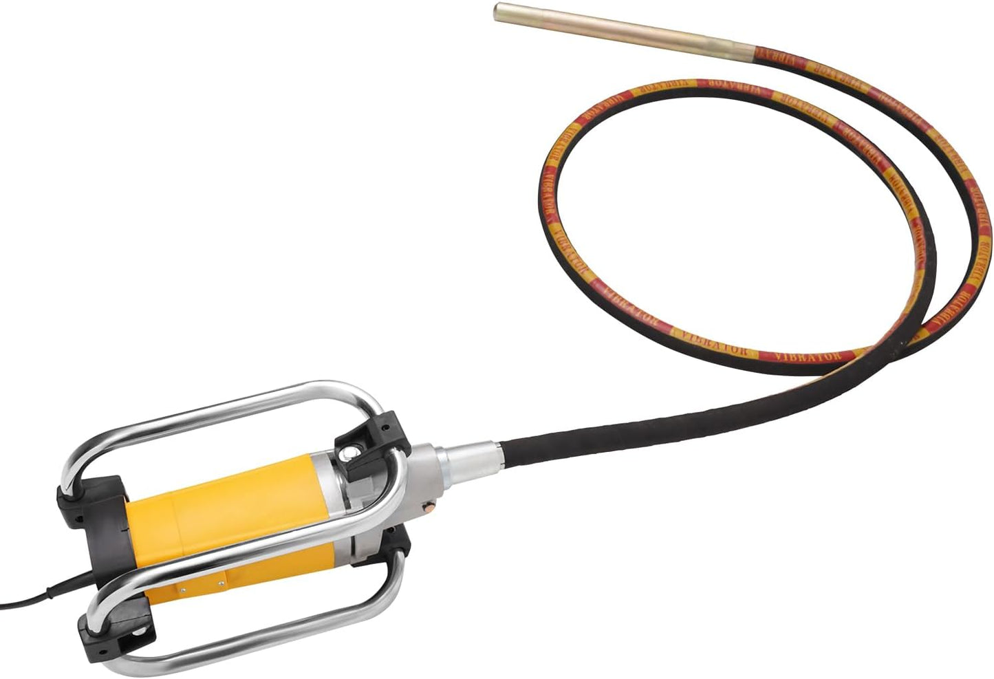 Electric Concrete Vibrator, 2000W 4300rpm Handheld Insertion Concrete Vibrating Tool with 13FT Vibrating Shaft, Portable Pencil Cement Vibrarator for Industrial Concrete Construction