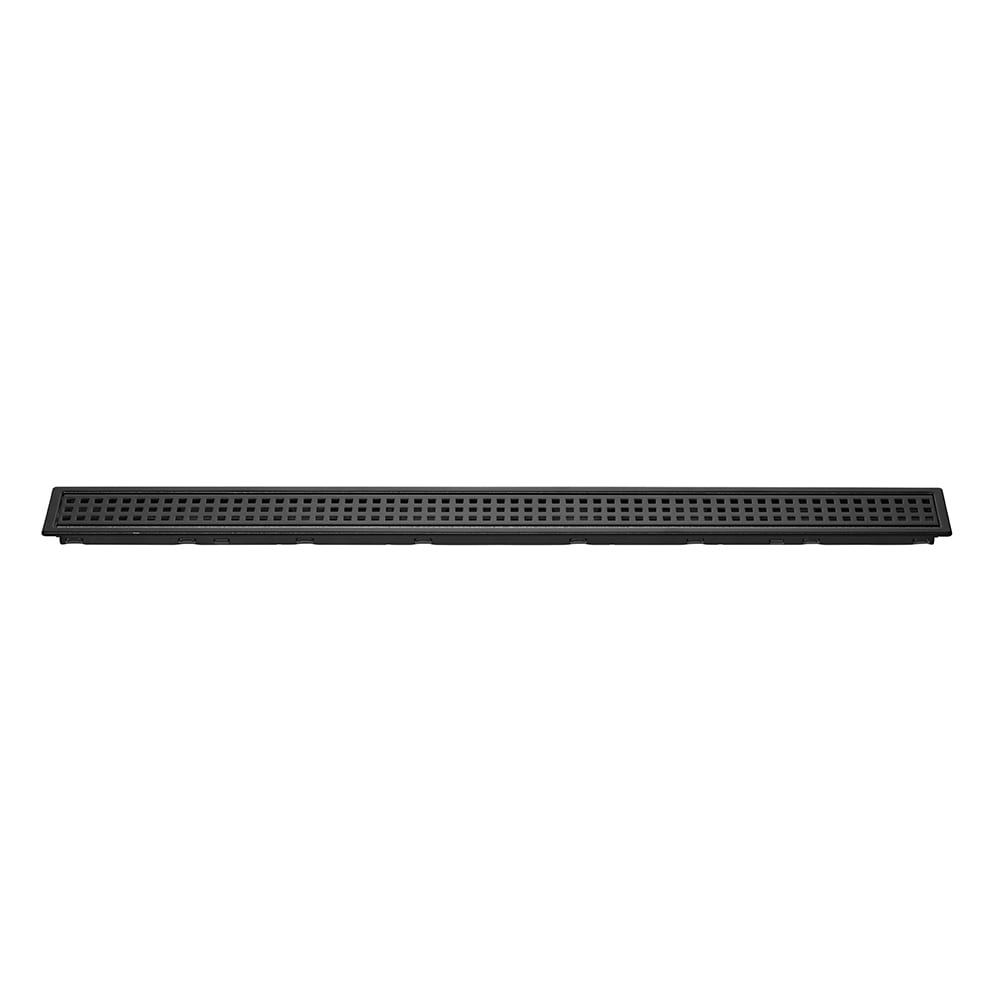 Schluter Systems Kerdi-Line Matte Black Rectangle Grate