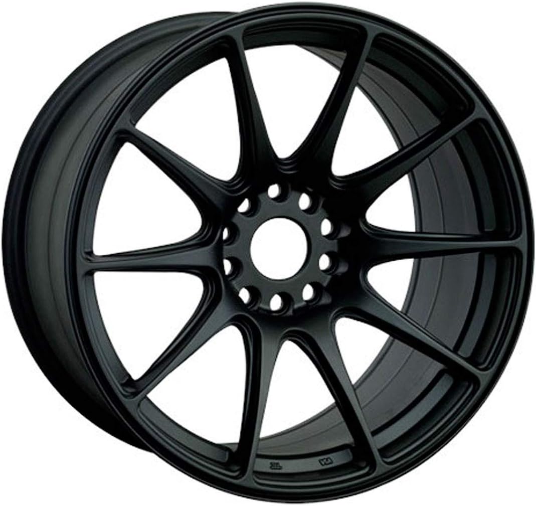 XXR WHEELS 527 Rim 17X7.5 5X100/5X114.3 Offset 40 Flat Black (Quantity of 1)