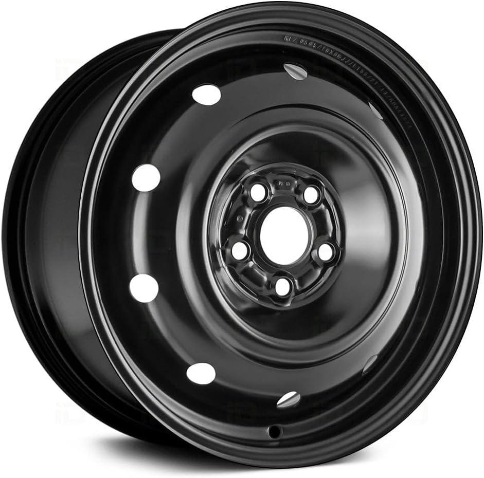 Part Synergy Replacement for 10-Hole Black 16x6.5 Steel Factory Wheel for Subaru Forester 1998-2012 Steel