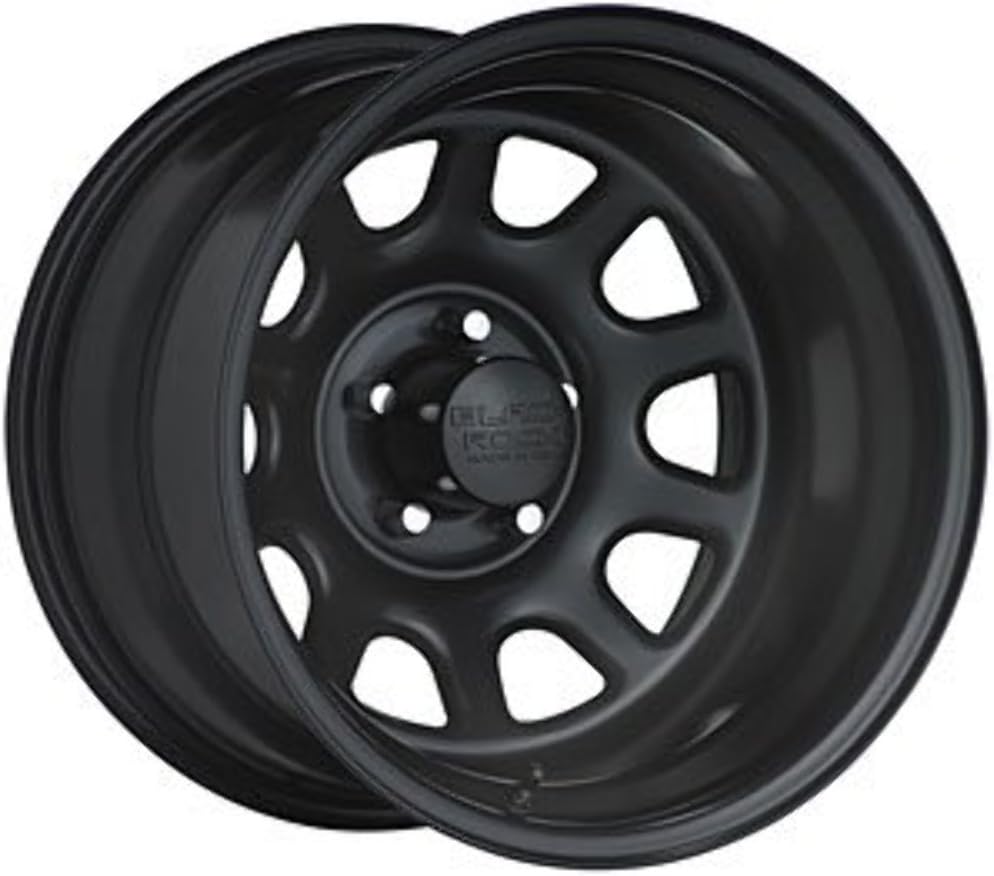 Black Rock D Widow 15x8 Black Wheel/Rim 5x4.5 with a -19mm Offset and a 83.82 Hub Bore. Partnumber 942581237