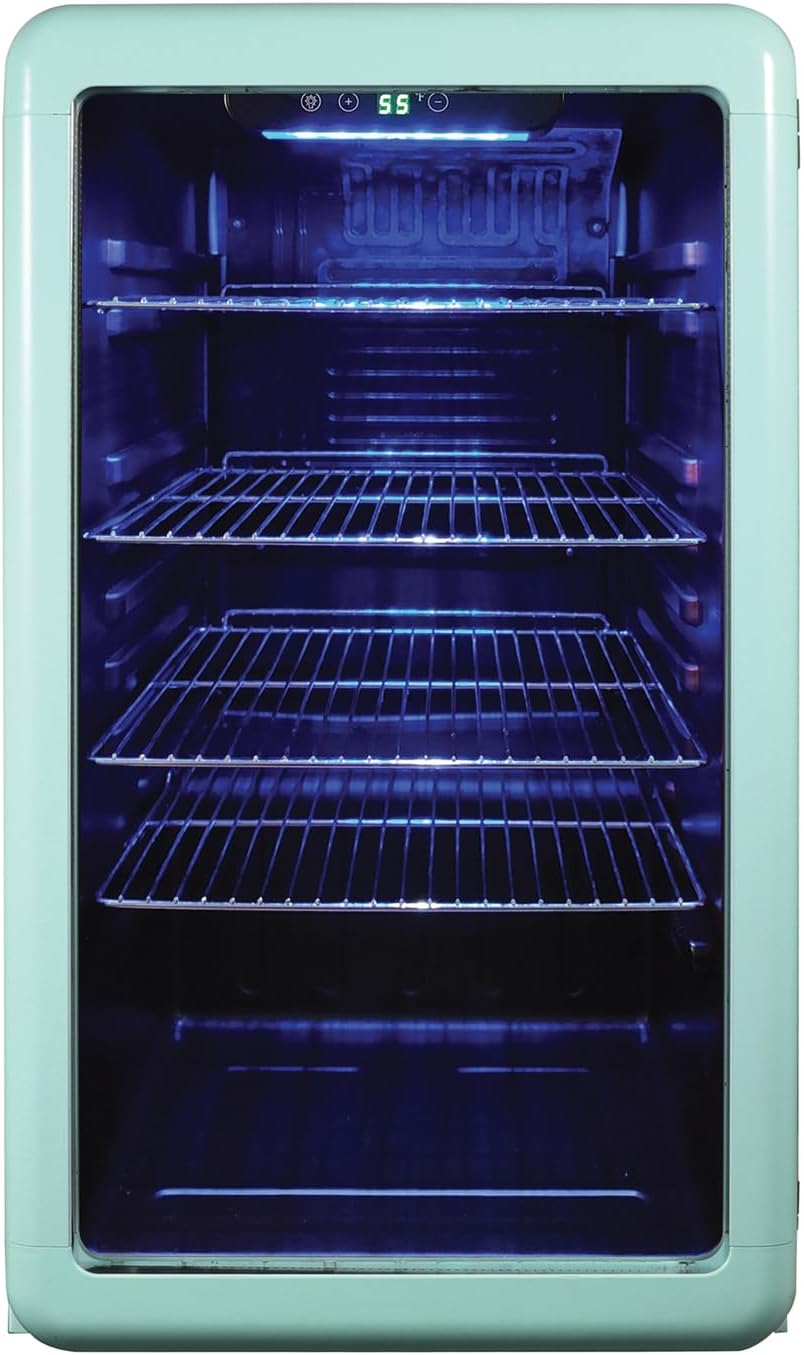 Magic Chef MCB34CHM Beverage Cooler, Green