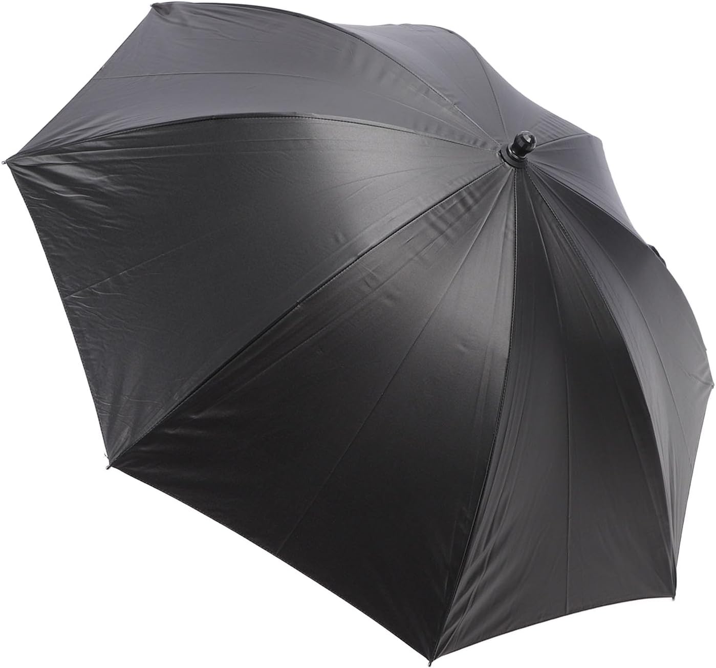 Drfeify Electric Cooling Fan Umbrella for Sun Protection and Mist Spray, Ideal for Beach Sports, 190T Fiberglass Material (External Black Internal Pink)