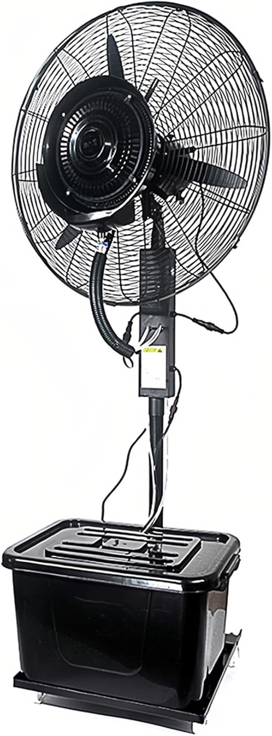 Tower Fan|Portable Misting Fan|3 Cooling Speeds|With 42L Independent Water Tank|With 120 Degree Oscillation Moving For Patio Fan Garden Greenhouse Or Pretty Much Anywhere You Want To Use It