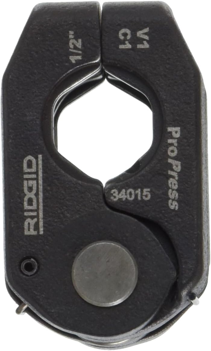 RIDGID 27998 1/2" ProPress Press Ring for Standard or Compact Series Press Tools, Press Ring for Pressing ProPress Fittings onto 1/2" Copper and Stainless Steel Tubing