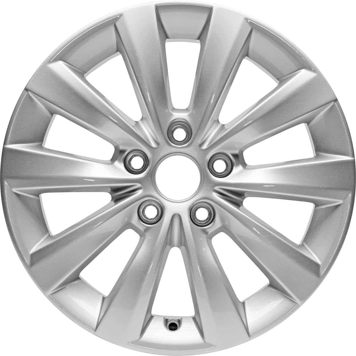 Partsynergy Replacement For New Replica Aluminum Alloy Wheel Rim 16 Inch Fits 12-15 Volkswagen Passat 10 Spokes 5-112mm