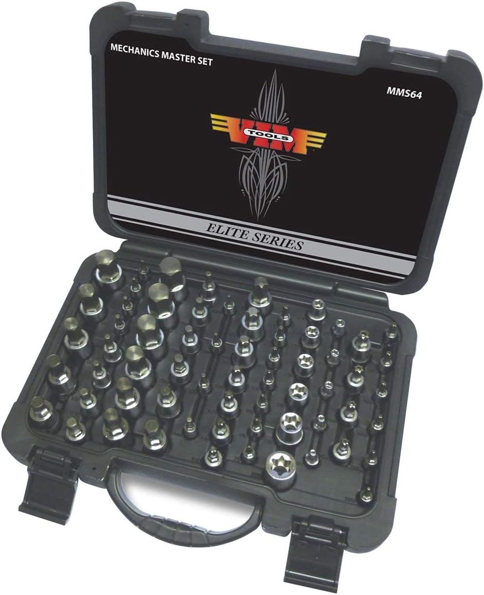 Vim Tools VIMMMS64 Mechanics Master Set, Hex & Torx