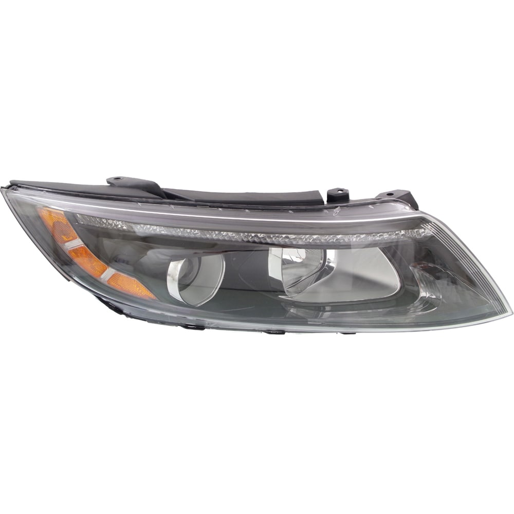 Garage-Pro Headlight For Kia Optima 2014-2015 Rh Assembly Halogen with LED Position Light Usa Built