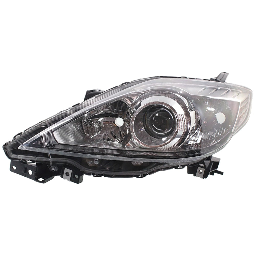 Garage-Pro Headlight For Mazda 5 08-09 Lh Lens and Housing Halogen Black Interior