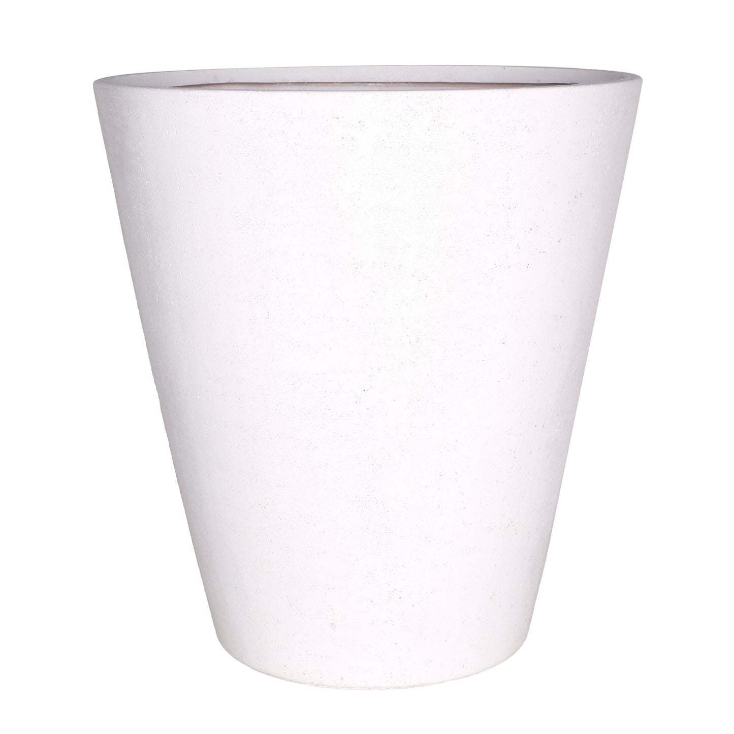 MPG Planters Round 25-in W x 25-in L Yellow Stone Outdoor Planter