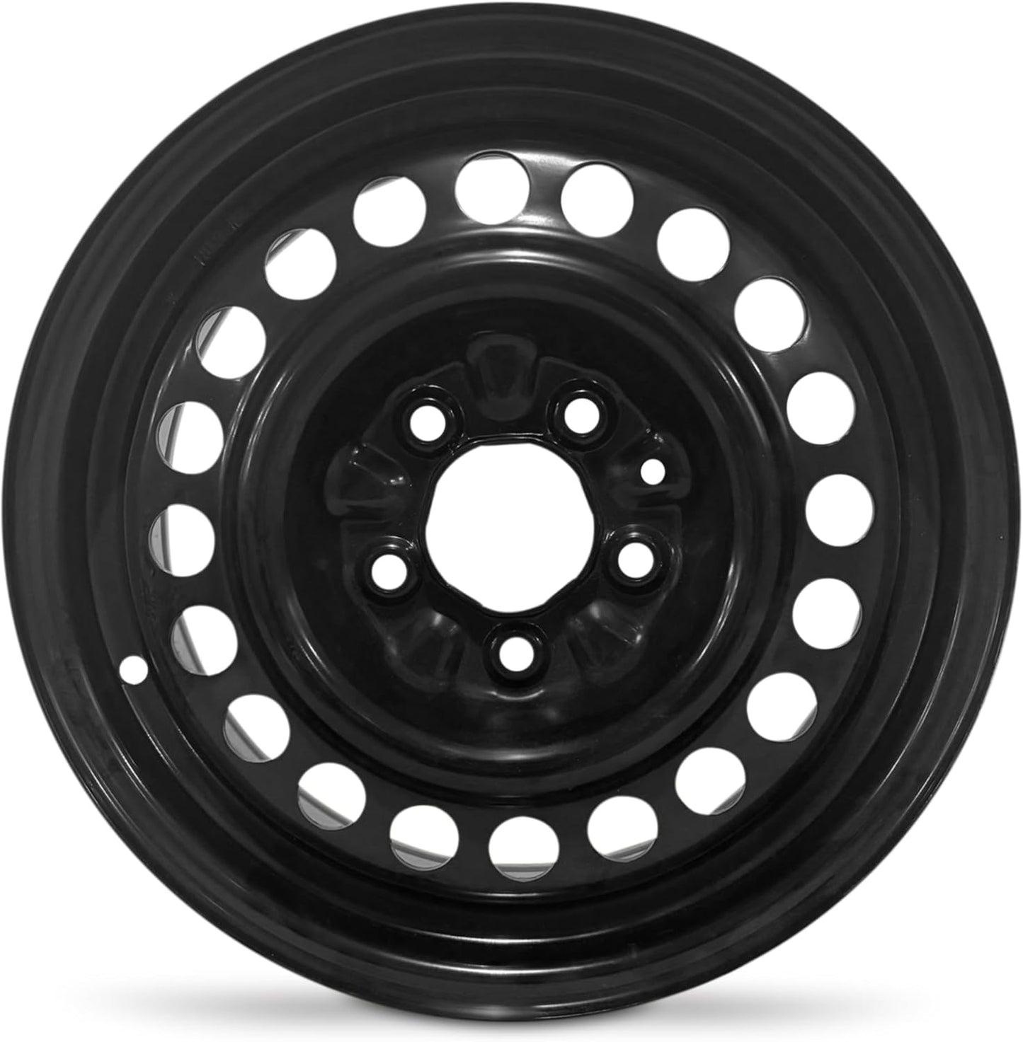 For 1999-2005 Pontiac Grand Am 15 Inch Powder-Coated Black Steel - Genuine OEM Rim - Road Ready Car Wheel