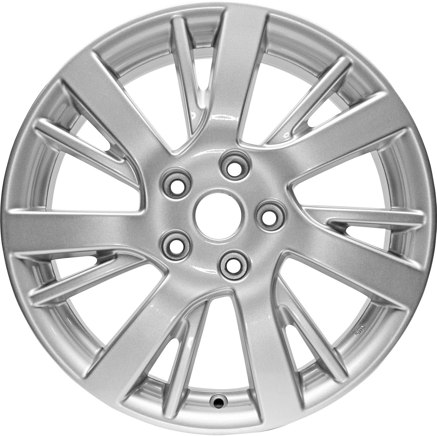 Factory Wheel Replacement New 17" 17x6.5" Aluminum Alloy Wheel Rim for Nissan Sentra 2013 2014 2015 2016 | ALY62601U20N | Direct Fit - OE Stock Specs