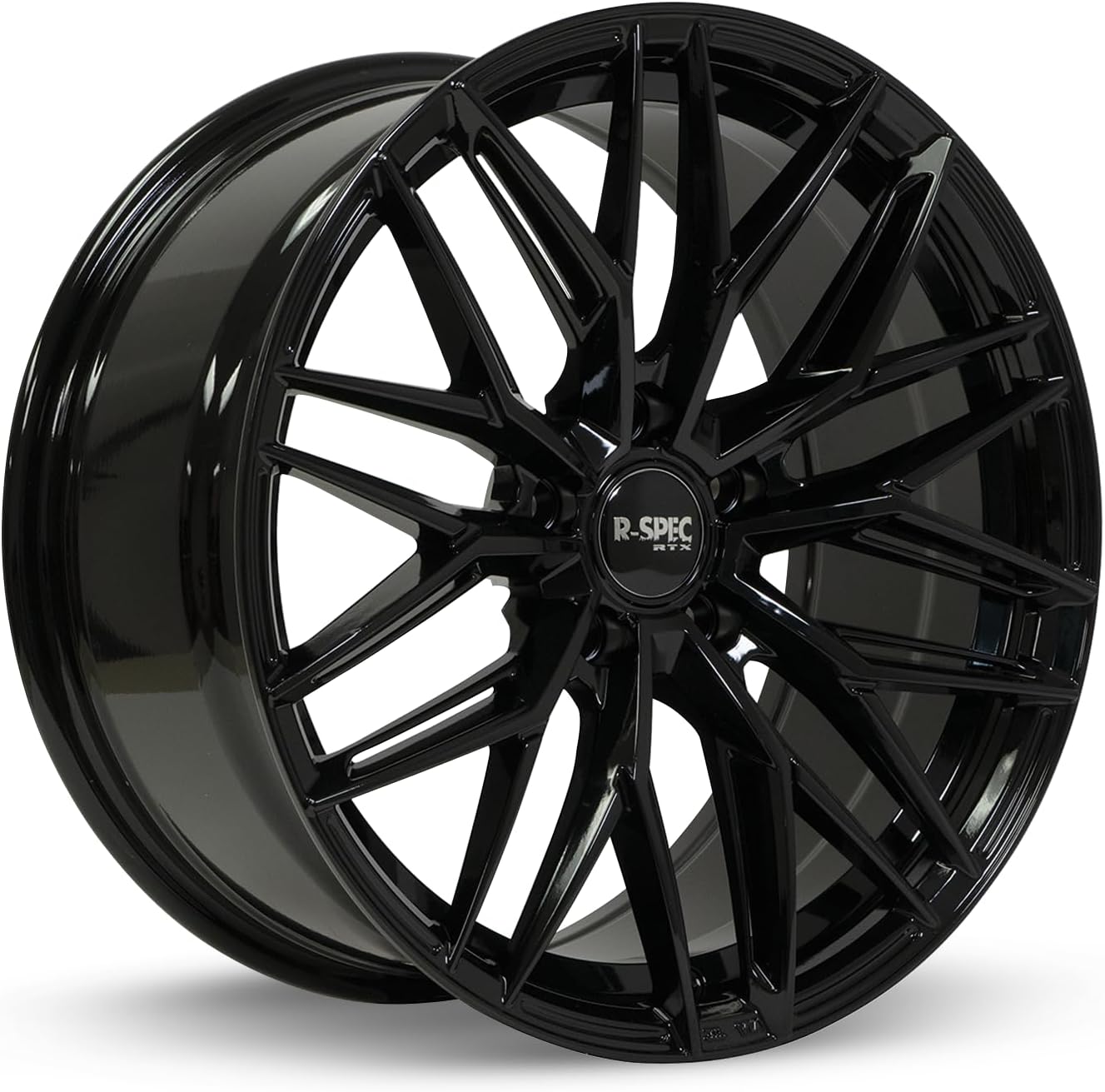 RTX SW20 Custom Wheel - 18x8.5, 45 Offset, 5x114.3 Bolt Pattern, 73.1mm Hub - Gloss Black Rim