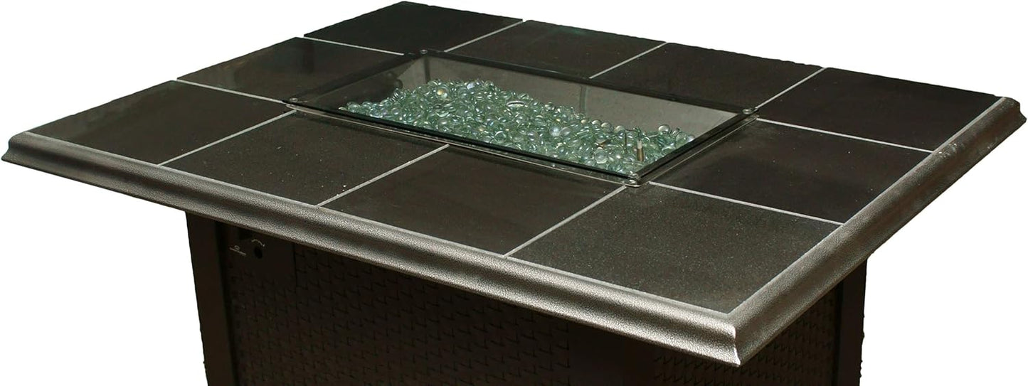 Outdoor Great Room 1224-GREY-GLASS-COVER Grey Glass Cover for a CF-1224 Burner