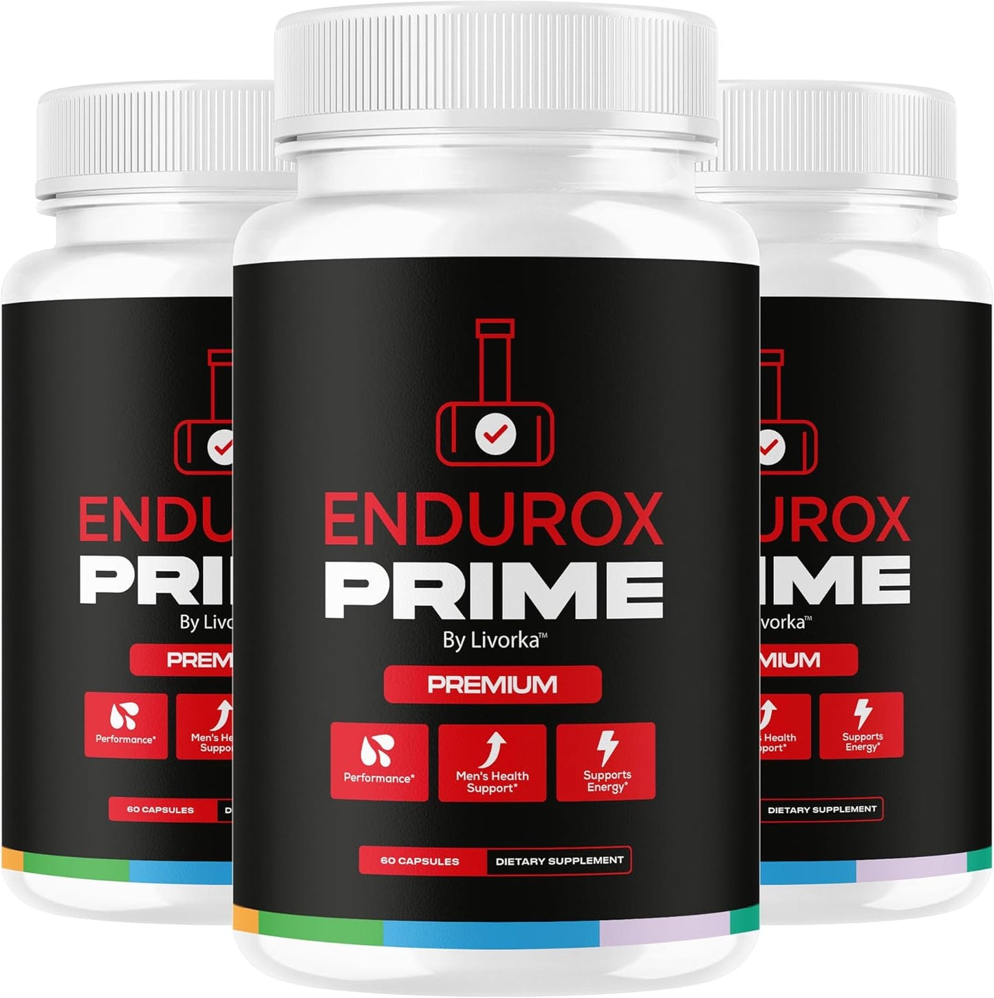 (3 Pack) Endurox Prime Pills for Men - Endurox Prime Capsules Premium All Natural Premium Advanced Formula, Enduroxprime Supplement Pills Overall Health & Wellness Reviews, 180 Capsules for 3 Months