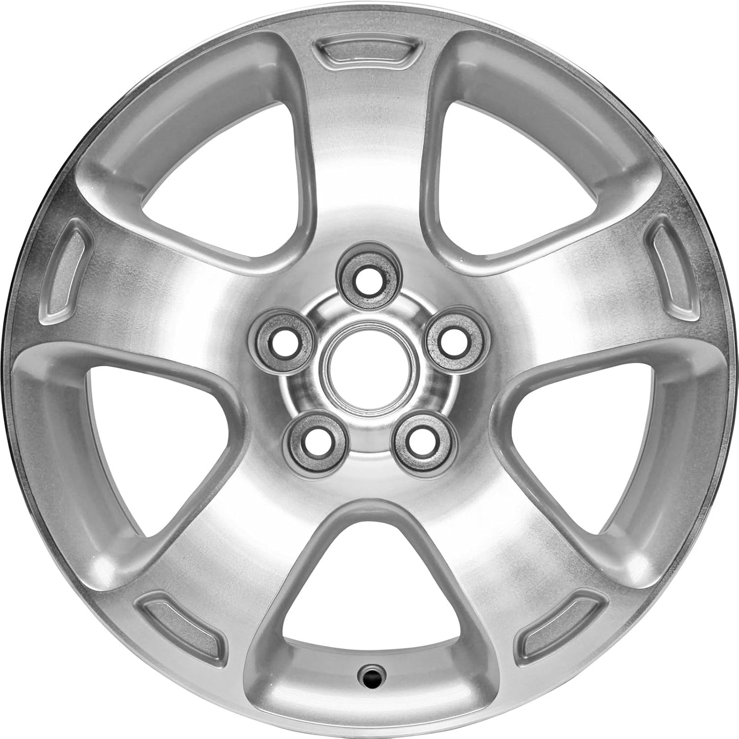 New 16x6.5"" 16 Inch Aluminum Alloy Wheel Rim for Chevrolet HHR 2006 2007 | ALY05247U20N | Direct Fit - OE Stock Specs, Silver