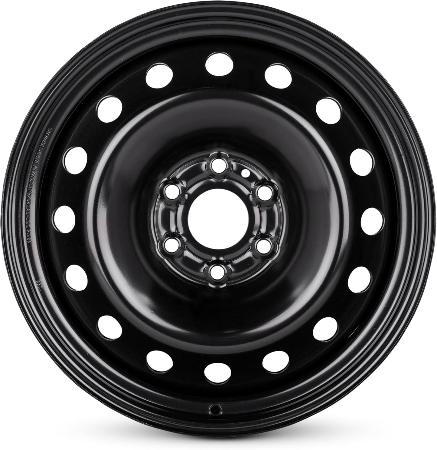 For 07-21 GMC Yukon XL 20 Inch Painted Black Steel Rim - OE Direct Replacement - Road Ready Truck Wheel