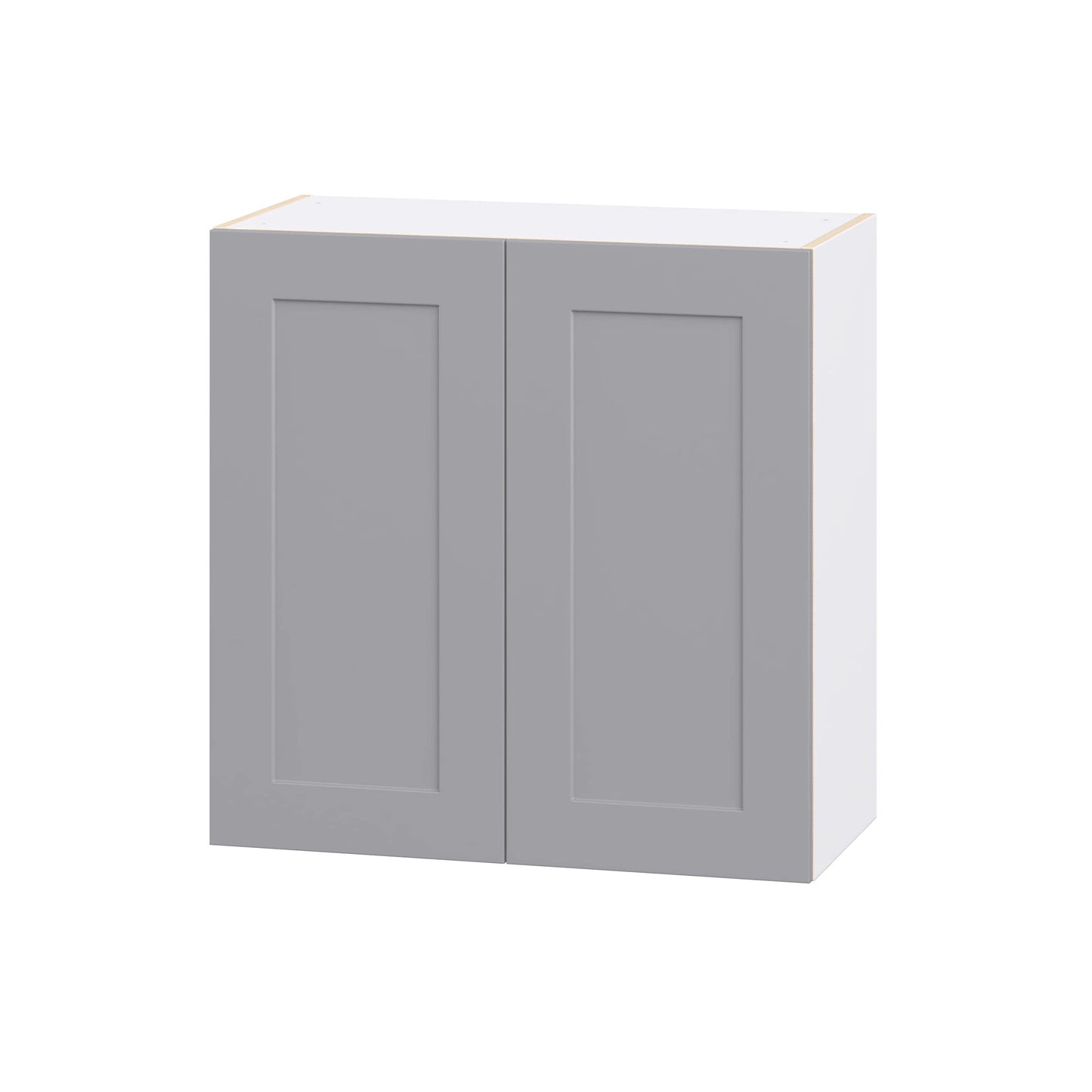 Hugo&Borg Beaumont 30-in W x 30-in H x 14-in D Slate Gray Wall Fully assembled Cabinet Flat Panel