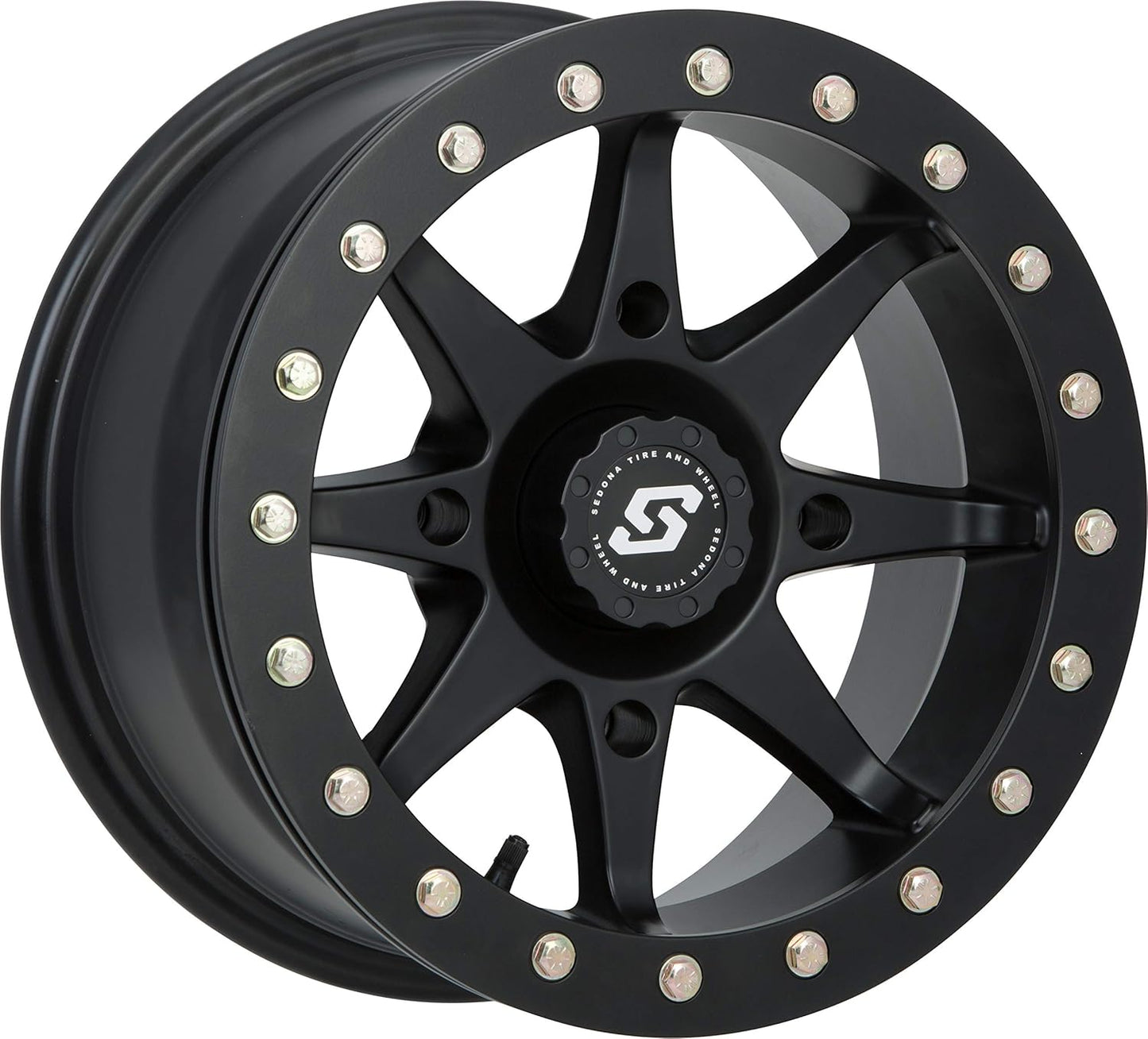 Sedona Storm Beadlock Wheel (14X7 / 4X137 5+2 12mm Tapered) Compatible with 16-17 Honda PIONEER1K-5