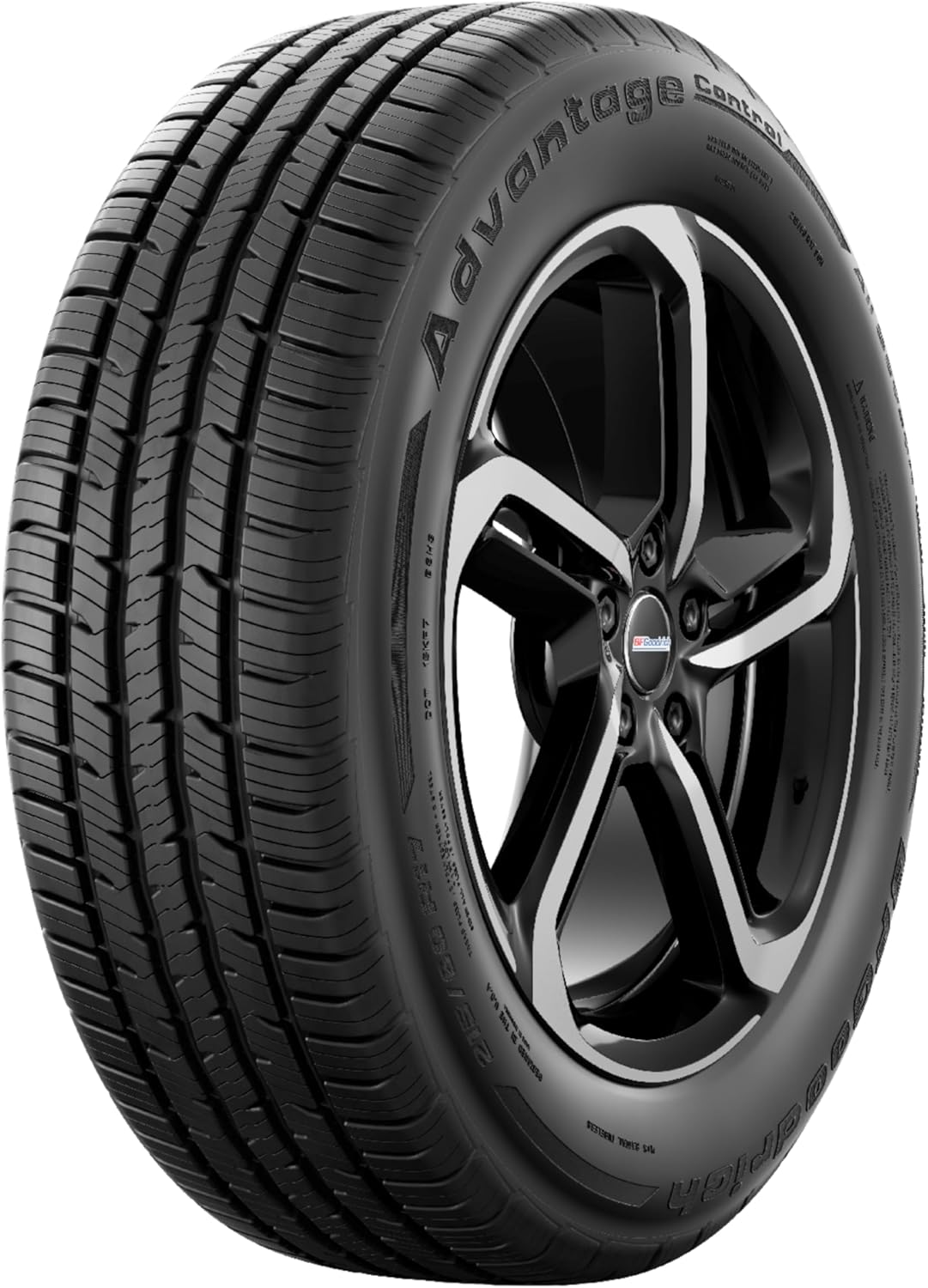 BFGoodrich Advantage Control All-Season Tire for Cars and Crossovers, 215/55R17 94V