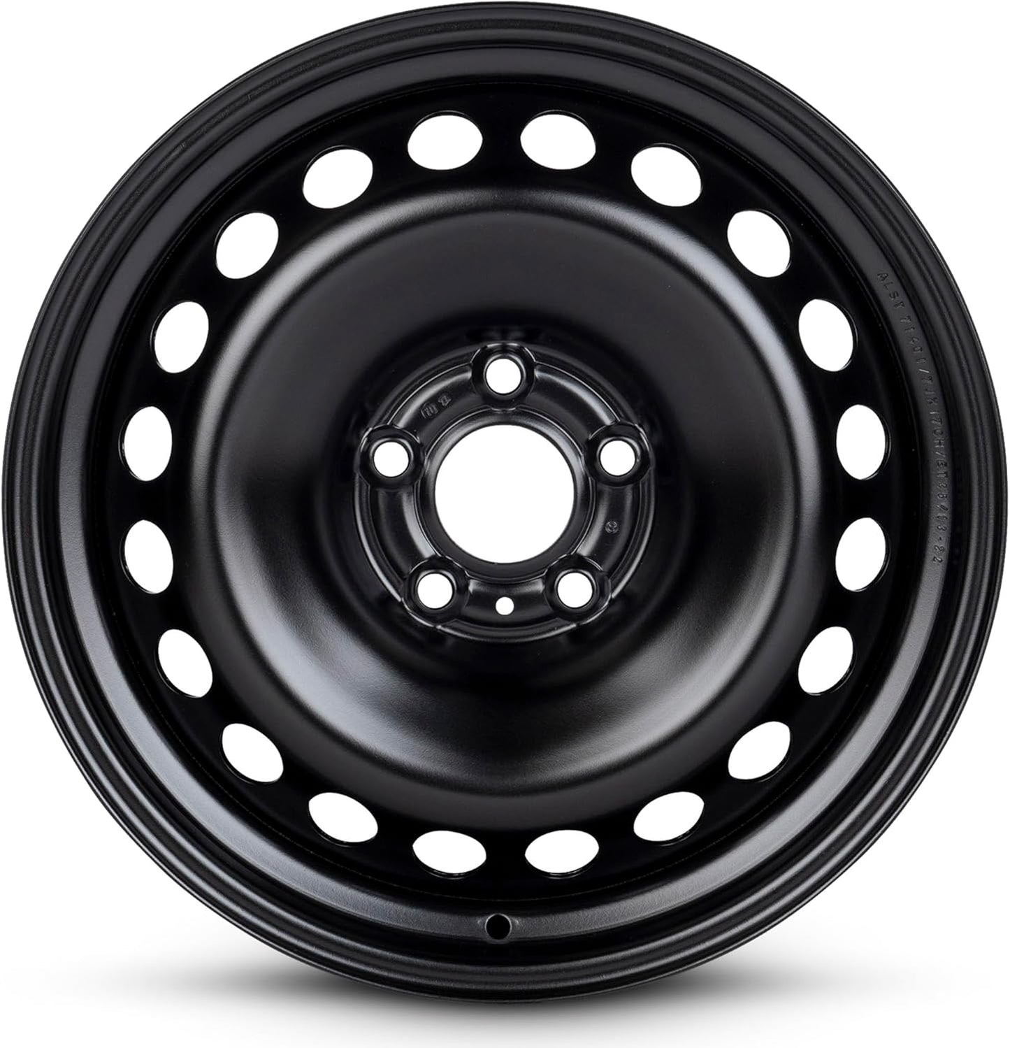 For 2007-2020 Hyundai Santa Fe 17 Inch Painted Black Rim - OE Direct Replacement - Road Ready Car Wheel