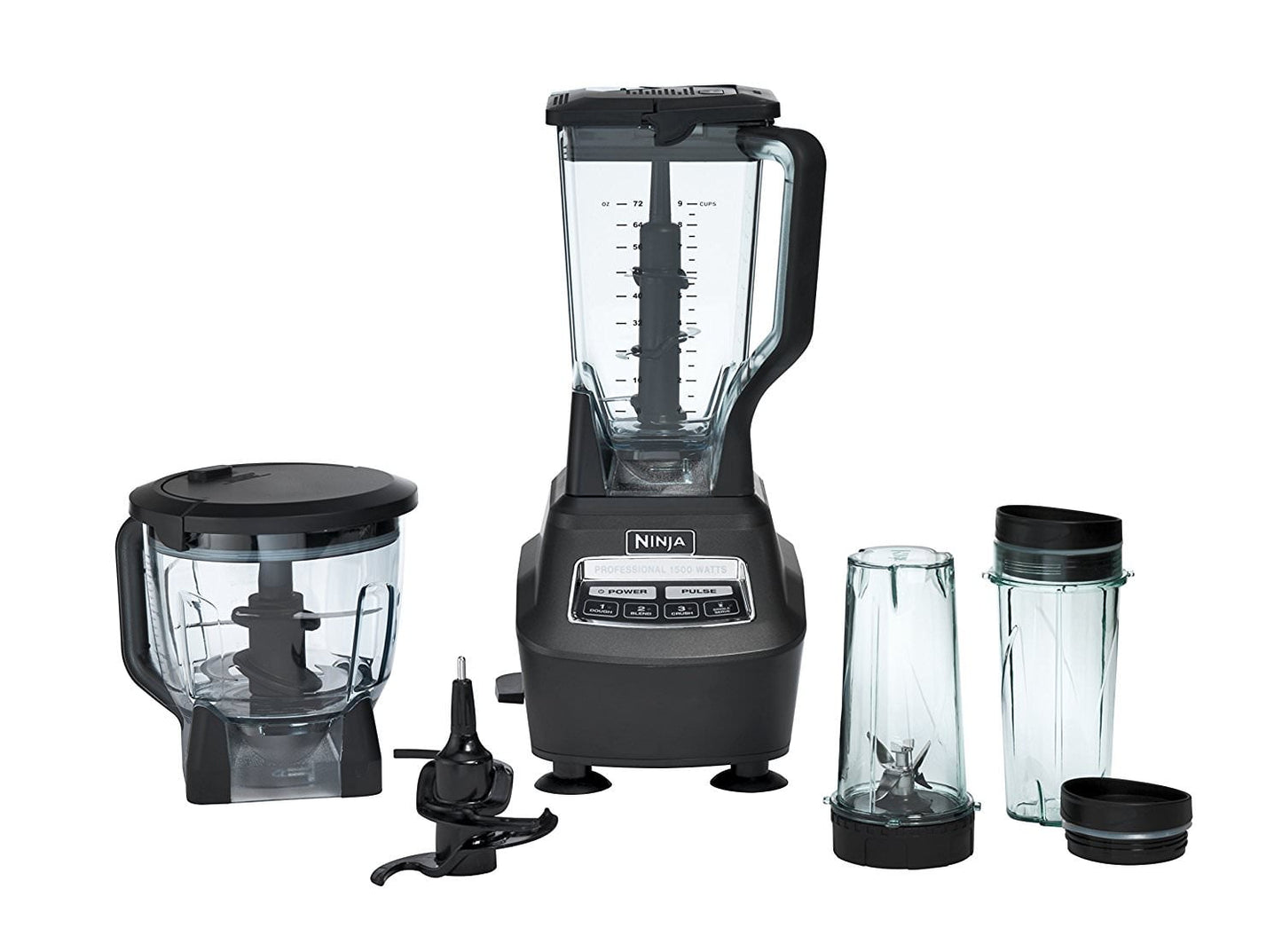 Ninja Mega Kitchen System Blender, Processor, Nutri Ninja Cups BL770