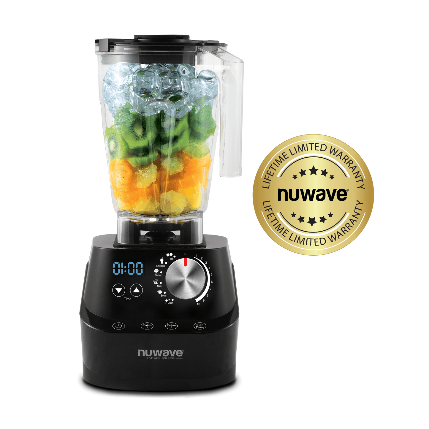 Nuwave 64 OZ Infinity High-Performance Blender; Lifetime Warranty; NSF