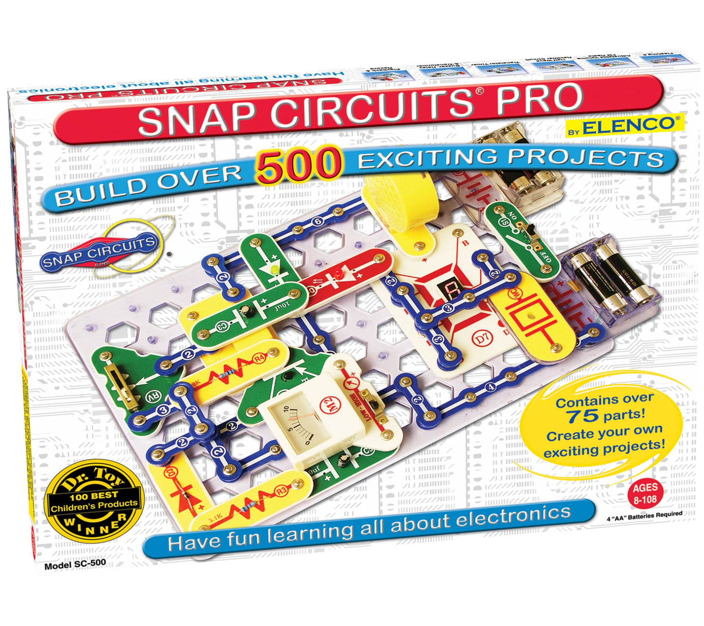 Elenco Snap Circuits Pro 500-in-1