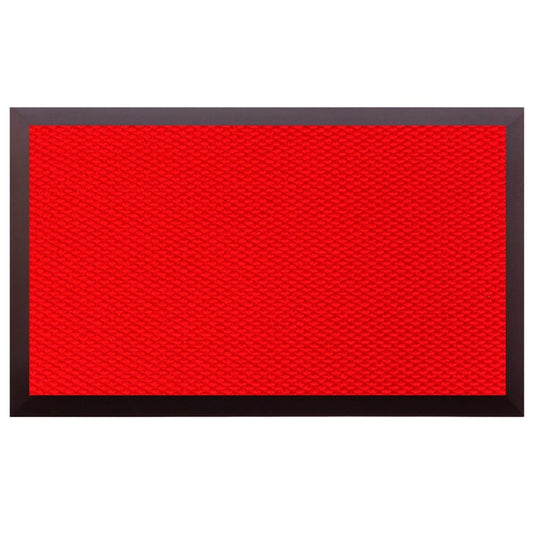 Callowaymills 60-in x 96-in Red Non-Slip Grip Indoor or outdoor Door Mat
