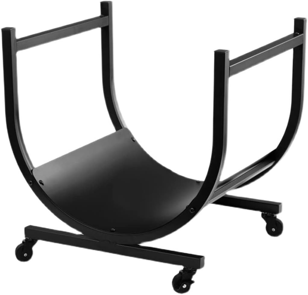 Firewood Rack, Removable Freestanding Storage Rack, Indoor Fireplace Firewood Rack, Firewood Storage Rack, Fireplace Accessories