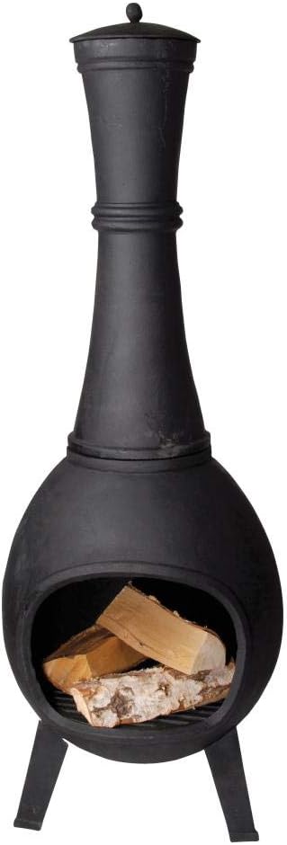 Esschert Design Large Terra Heater,Black