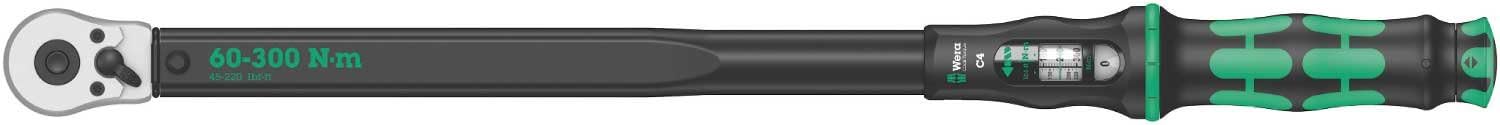 Wera Tools Click-Torque C4 Torque wrench Drive 60-300 Nm