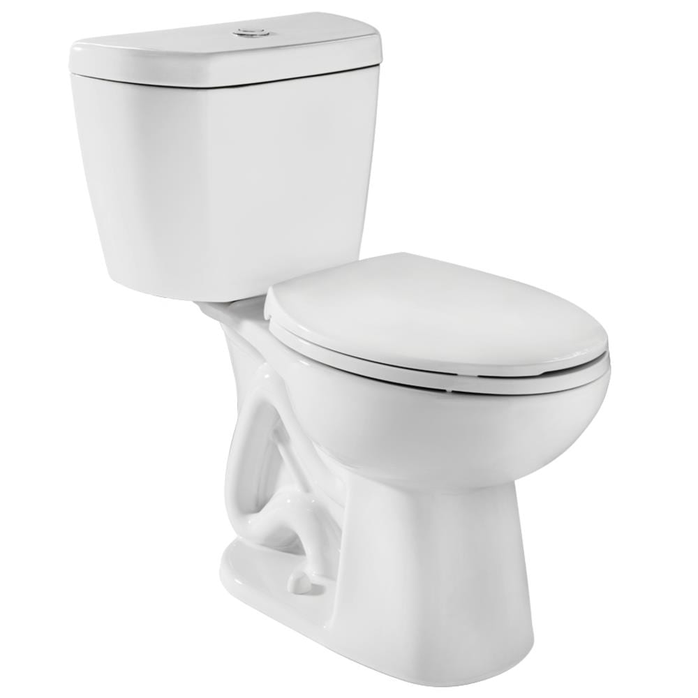 Niagara Conservation Stealth White Elongated Chair height 12-in Rough-In WaterSense 0.8 GPF 2-piece Toilet