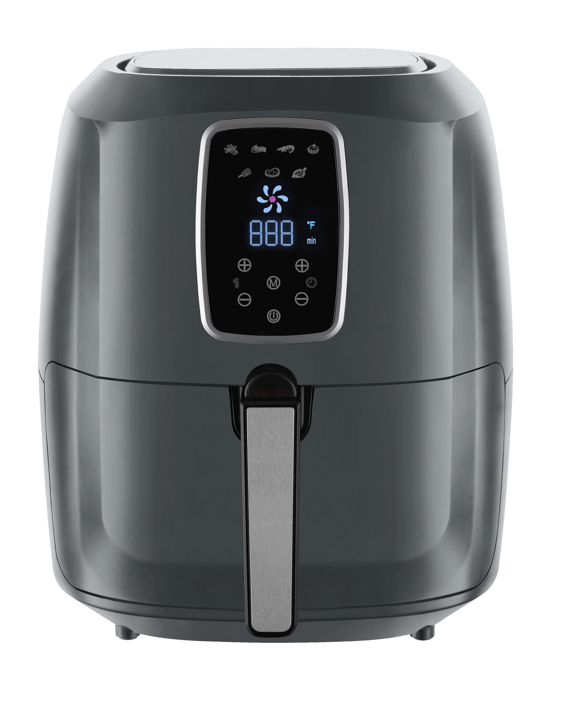 Emerald 5.5-Quart Gray Programmable Air Fryer SM-AIR-1813