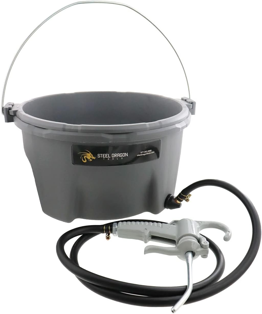 Steel Dragon Tools 418 Handheld Oiler Bucket 10883 for Ridgid 300 535 700 12R and 690