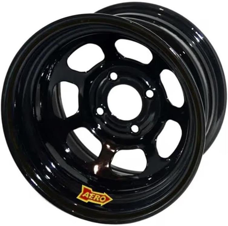 Aero 55-184540 55 Series 15x8 Wheel, 4-lug, 4x4.5 BP, 4 Inch BS