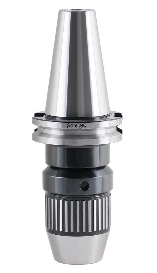 Accusize Industrial Tools 0-1\/2'' Cat40 CNC Integral Keyless Drill Chuck, 0222-0890