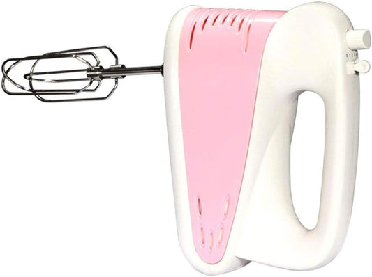 Electric Hand Mixer - Egg Beater Small Whisk Cake Mixer, Double Mixer, 5 Speed Settings, Stainless Steel