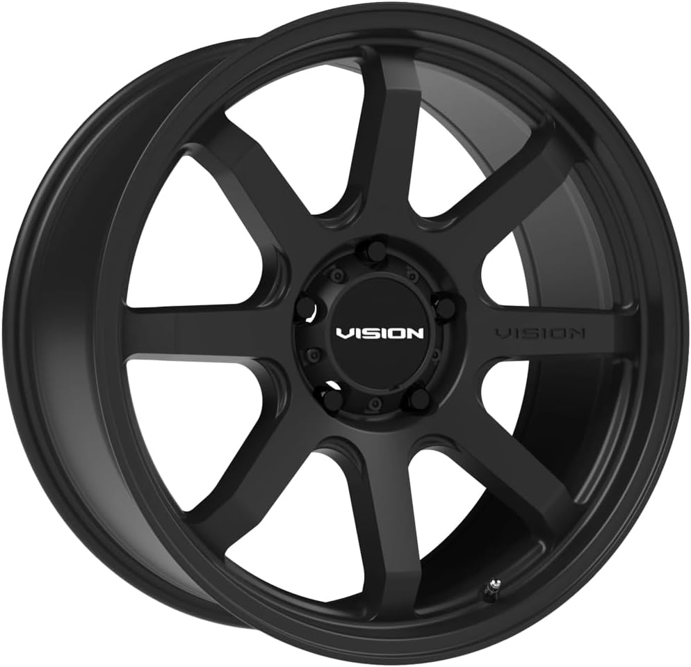 Vision 351 FLOW Custom Wheel - 17x8, 30 Offset, 5x110 Bolt Pattern, 72.1mm Hub - Satin Black Rim