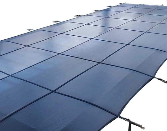 Solar Pool Cover, Polypropylene Outdoor Swimming Pool Cover for Above Ground Pool, Frame Pool, Durable Dust-Proof Insulating Tarpaulin Pools Protector, Blue