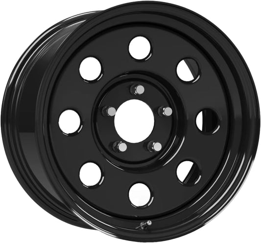 Vision 85 Soft 8 Black Wheel with Painted Finish (17x9"/5x127mm)