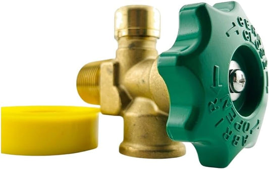 100lb Propane Vapor Tank Service Valve Coupler BBQ Pol 100 Lb Grill Heater Lpg 0 Replacement for OEM