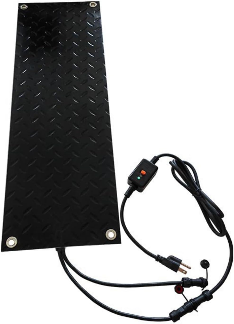 Heated Outdoor Mats, 1 Piece Snow and Ice Melting Mats, No-Slip Rubber Snow Heating Mat, Snow Melting Walkway Mat for Steps, Decks Snow Removal