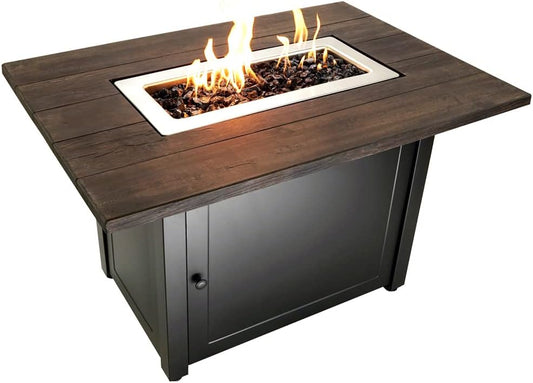 Endless Summer, The Marc, Propane Gas Fire Table 40" X 28" 40,000 BTU