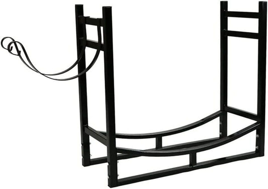 Firewood Storage Rack, Metal Stand, Indoor and Outdoor Fireplace Storage Rack, Storage Rack, Heavy Duty Outdoor firewood Stacking Rack