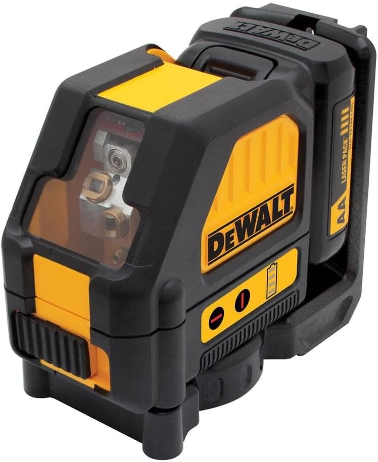 DEWALT 12V MAX Laser Level, Cross Line Laser, Red (DW088LR)